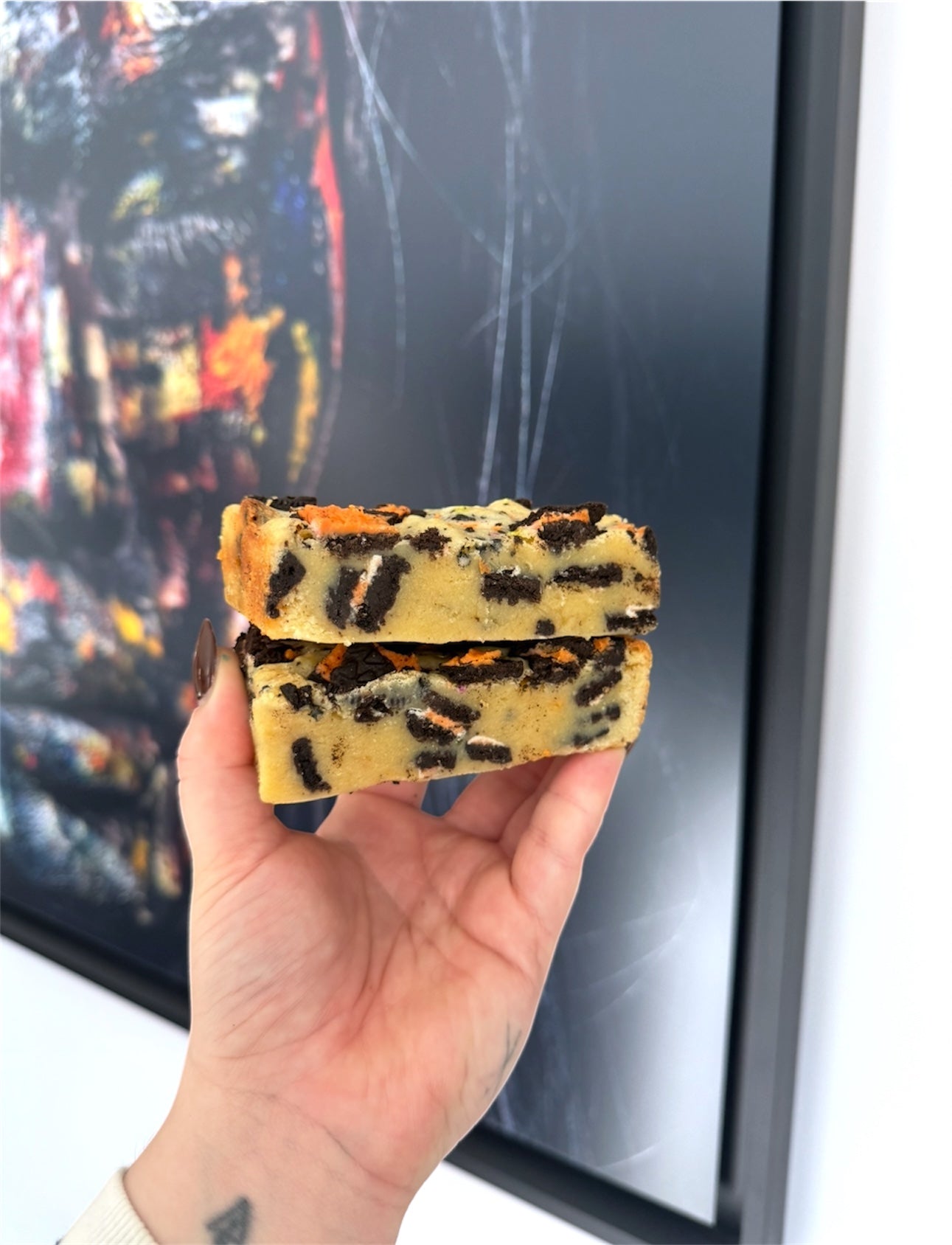 Cookies n Scream Blondies